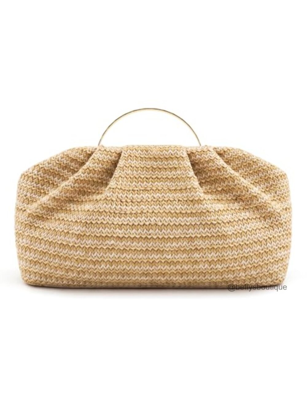 Straw Woven Clutch Crossbody Bag Summer Beach Purse Vacation Wicker Handbag
